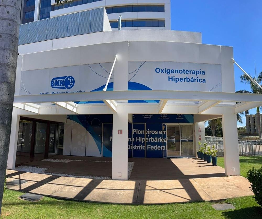 Fachada da unidade Taguatinga da BMH