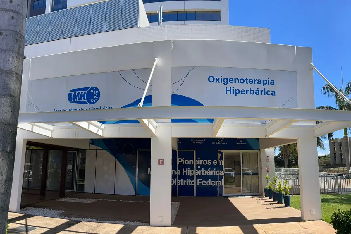 Fachada da unidade Taguatinga da BMH
