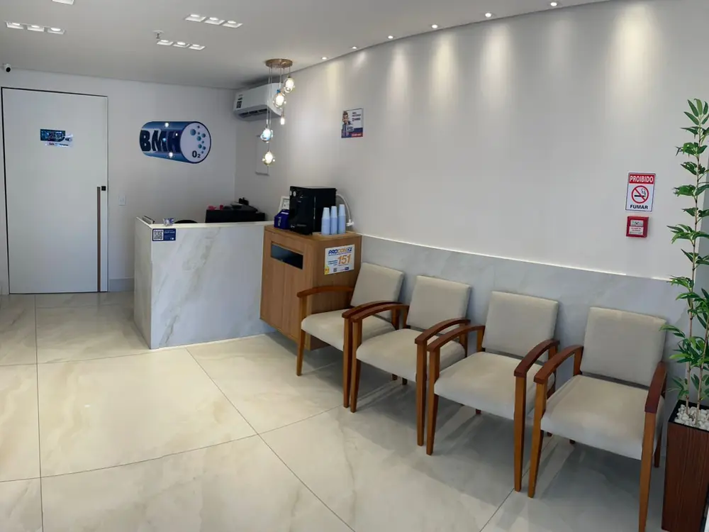 Recepção da unidade Taguatinga da BMH